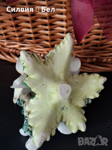 Винтидж свещник *Capodimonte* , снимка 15 - Декорация за дома - 51893367