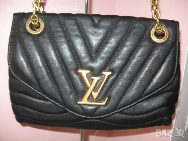 Louis Vuitton оригинална дамска чанта естествена кожа, снимка 9 - Чанти - 52500657