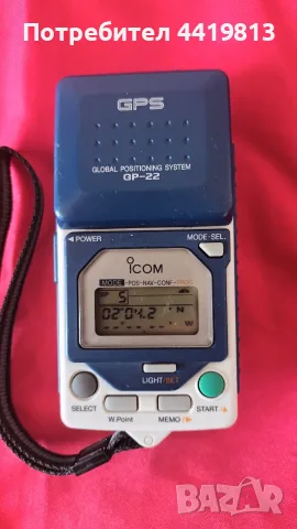 Icom GP-22 - ретро gps, навигация, работещ, от 90-те, джи пи ес, за колекция, снимка 4 - Колекции - 55885235
