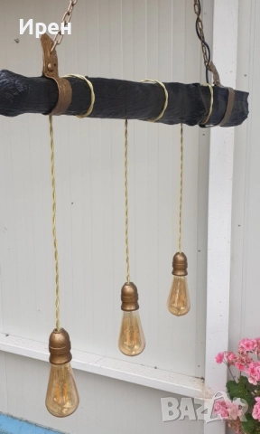 Висяща винтидж лапма , снимка 10 - Антикварни и старинни предмети - 52257711