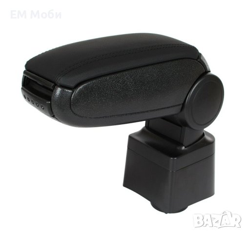 Подлакътник Барче За VW Polo 2011-2017 Черена Кожа