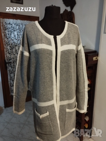 ВЪЛНА И ИНГОРА Дамска дълга жилетка