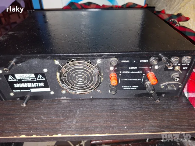 Крайно стъпало Sound master Pro900 , снимка 2 - Ресийвъри, усилватели, смесителни пултове - 56382757