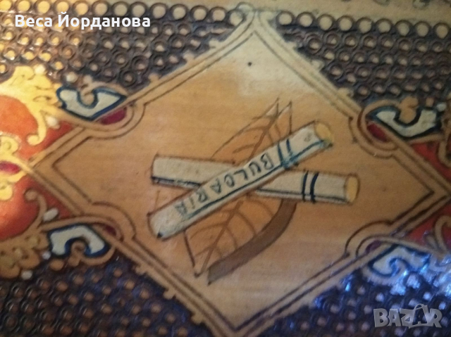 Стара табакера от ТКЗС "Балкан" с. Орешак, снимка 3 - Антикварни и старинни предмети - 36560155