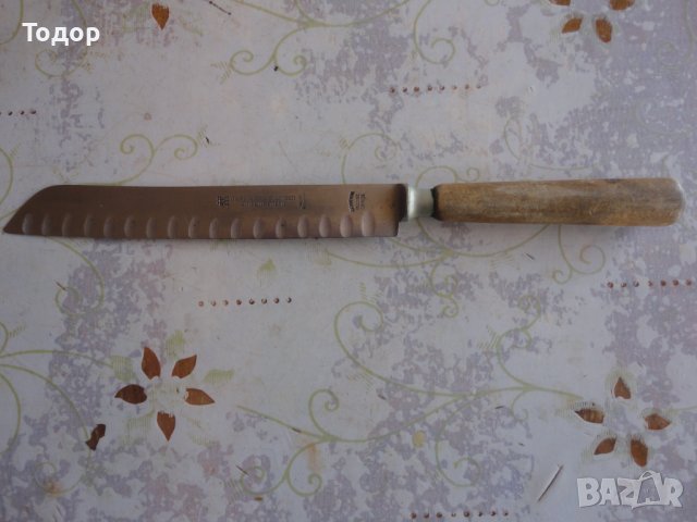 Уникален античен нож Henckels Solingen , снимка 6 - Ножове - 40071518