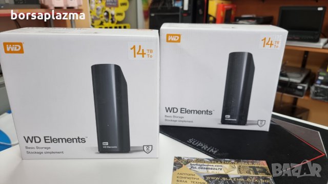 Твърд диск WD Elements Desktop 14TB USB 3.0, снимка 1 - Твърди дискове - 33843625