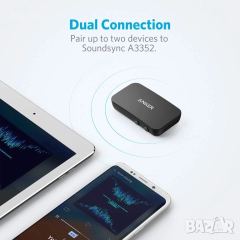 Anker Soundsync A3352 Bluetooth 5.0 приемник за телефон, снимка 6 - Други - 52081361