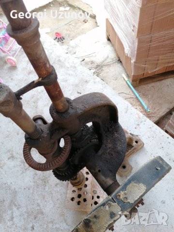 Стара ръчна бормашина, снимка 4 - Антикварни и старинни предмети - 33940789