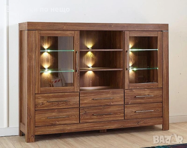 Витрина GENT KOM2W6S/13/17 с LED осветление Код P2076, снимка 4 - Секции и витрини - 54035026