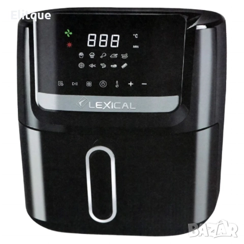 Еър фрайър с тъч скрийн Lexical Airfryer LAF-3045, снимка 6 - Други - 52869396