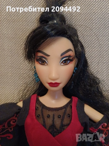 Колекционерска кукла Мулан Disney Designer Limited edition , снимка 2 - Кукли - 54246376