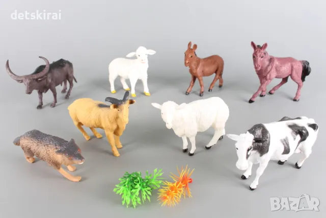 Комплект 8бр животни, снимка 1