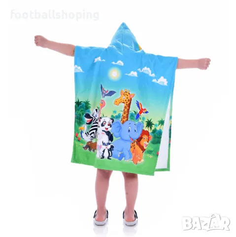 Детски хавлии за плаж и баня със забавни щампи 5 варианта, снимка 2 - Хавлии и халати - 49543825