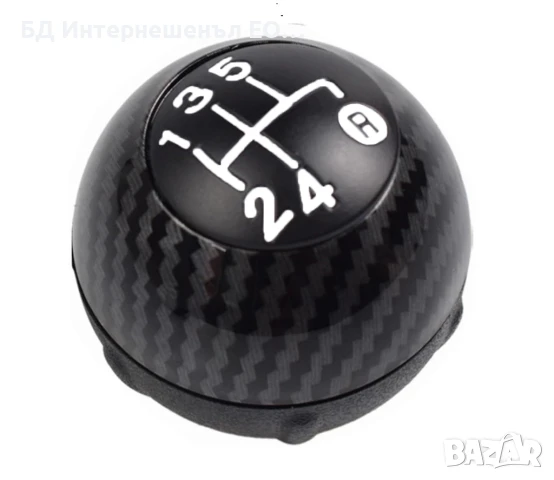 55344048  Топка за скоростен лост, Fiat 500, 5 скорости, Карбон, снимка 2 - Части - 50998975