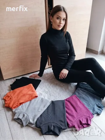 Хит Блузи с поло яка , снимка 5 - Блузи с дълъг ръкав и пуловери - 56076090
