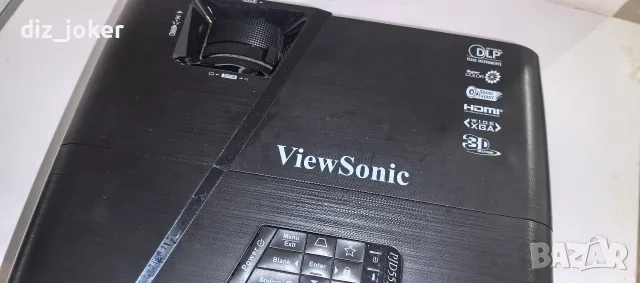 Viewsonic pjd5555 проектор, снимка 5 - Плейъри, домашно кино, прожектори - 56125410