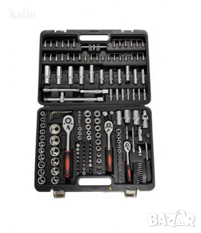 Куфар с инструменти Гедоре 172 части с 3 броя тресчотки