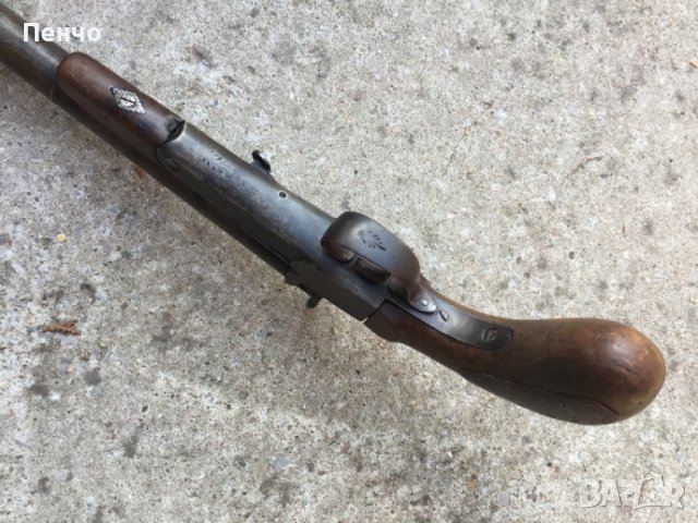старинен колекционерски ПИСТОЛЕТ/ПУШКА - 2в1 , снимка 15 - Антикварни и старинни предмети - 38468261