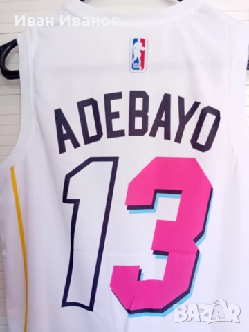 Чисто нов оригинален потник на Miami Heat - Bam Adebayo, снимка 5 - Баскетбол - 50663359