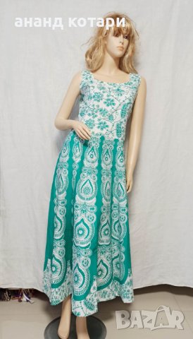 Индийска памучна рокля ”Мандала”