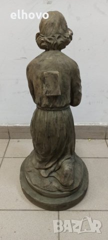 Гипсова статуетка Дева Мария, снимка 2 - Антикварни и старинни предмети - 31596901