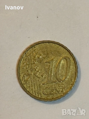 Монета 10 coins 1999г