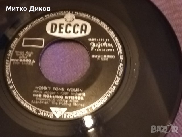 The Rolling Stones Honky Tonk Women малка плоча на Ролинг Стоунс рядка, снимка 8 - Грамофонни плочи - 42811632