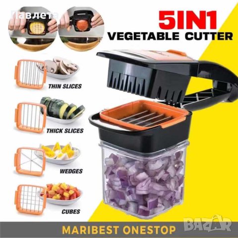 Кухненско ренде Nicer Dicer Quick, снимка 6 - Аксесоари за кухня - 42157582