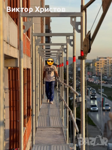 Строително фасадно скеле под наем и монтаж, снимка 4 - Монтажи - 52505293