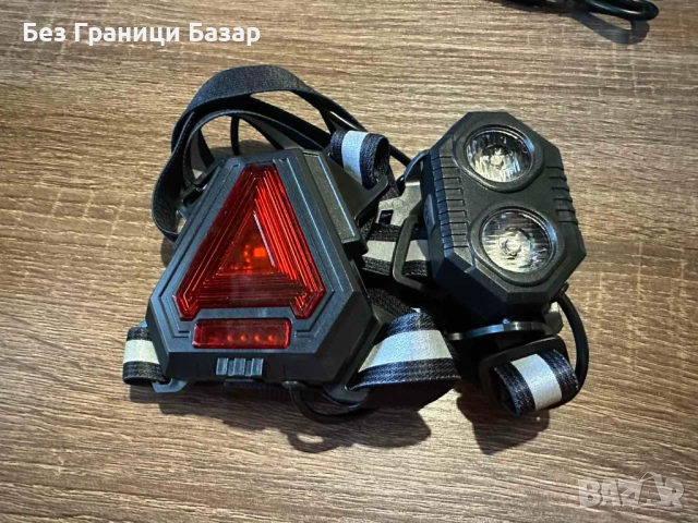 Нови LED светлини за тичане с предно и задно осветление за безопасност, снимка 2 - Други спортове - 54319828
