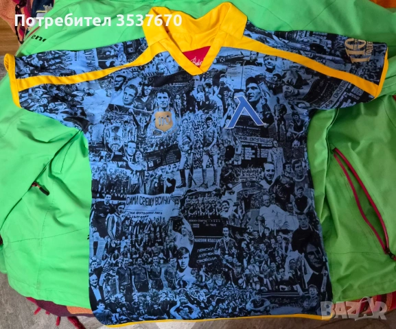 Левски София Юбилейна Фланелка, снимка 2 - Футбол - 54218651