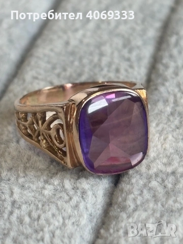 Мъжки златен Руски пръстен 7.6гр 14к 