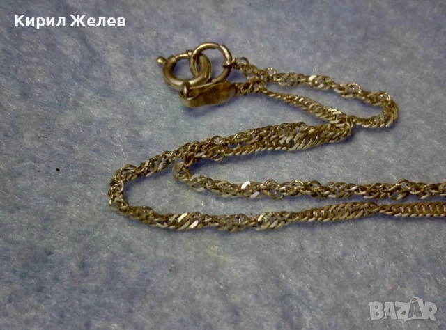 МАРКОВА НЕЖНА СРЕБЪРНА ГРИВНА СРЕБРО 925 YESIM ВИНТИДЖ ПЛЕТКА 50150, снимка 8 - Гривни - 50542257