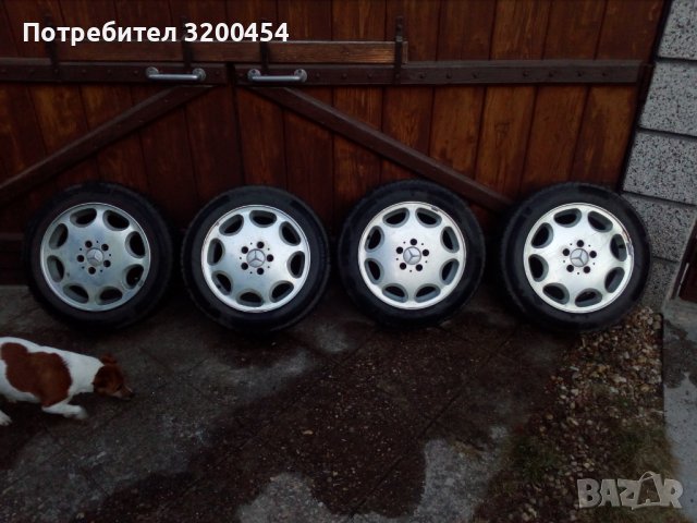 Продавам лети джанти , със зимни гуми за Мерцедес, снимка 1 - Гуми и джанти - 39691727