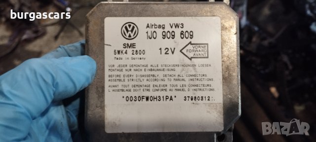 Централа Airbag 1J0 909 609 Vw Golf 4 - 50лв, снимка 2 - Части - 40695725