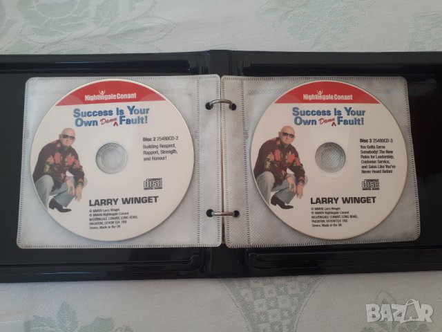 Success is Your Own Damn Fault - Larry Winget - 6 CDs, DVD & Workbook, снимка 5 - CD дискове - 30215535