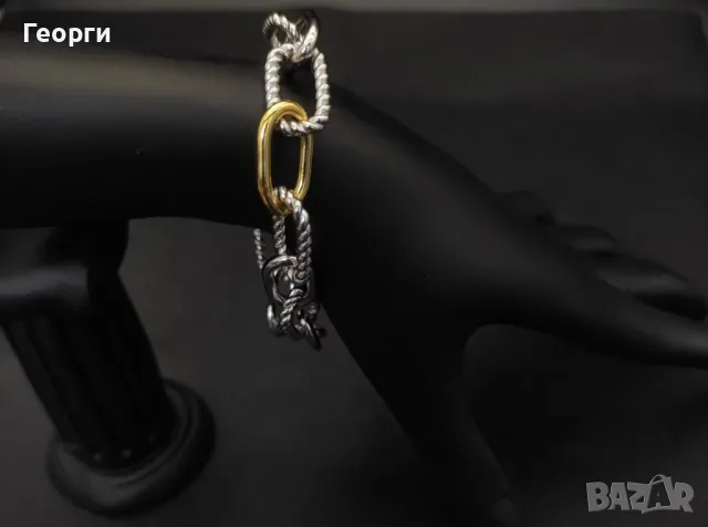 David Yurman оригинална гривна, снимка 2 - Гривни - 50263384