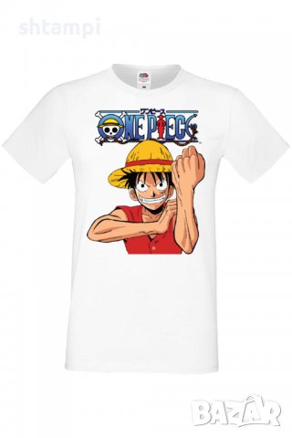 Мъжка тениска One Piece 05,Анимация,игра,Празник,Повод,, снимка 2 - Тениски - 38096691