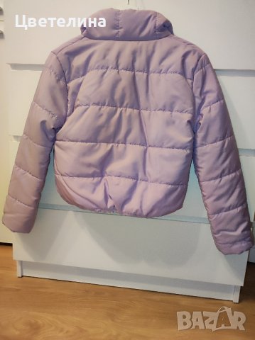 Дамско яке в цвят люляк размер М цена 32,99 лв. + подарък оригинална шапка PUMA в цвят люляк, снимка 7 - Якета - 42796790