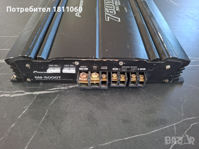 Pioneer GM-5000T, снимка 3 - Ресийвъри, усилватели, смесителни пултове - 54173144