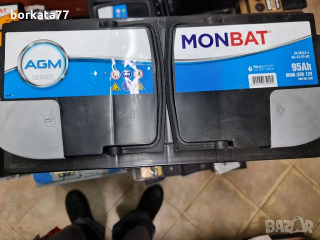 Акумулатор 95 ам AGM -Гелов, снимка 3 - Аксесоари и консумативи - 33936126