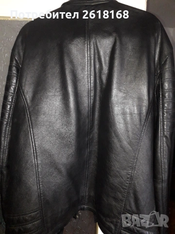 Кожено яке, снимка 6 - Якета - 53094427