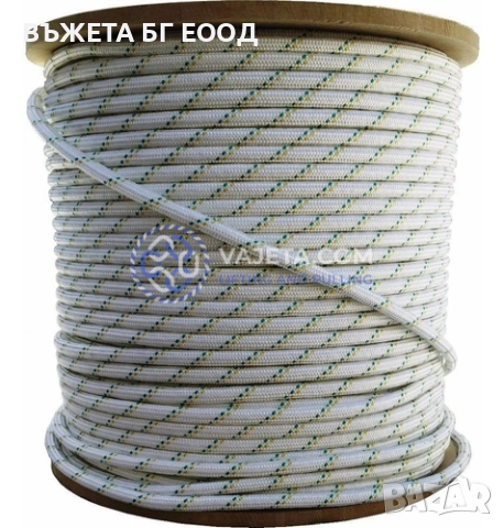 Полиестерни въжета от висока здравина, полиамид, и полипропиленова коприна, снимка 3 - Други машини и части - 33094457