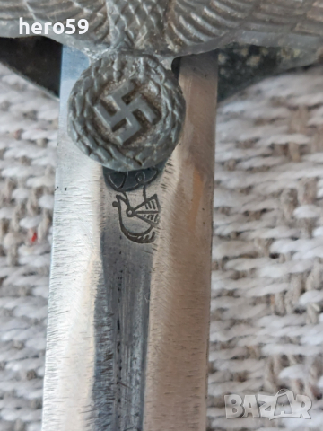 WW2-Два кортика и един щик маузер награден-нож сабя кама кинжал, снимка 5 - Антикварни и старинни предмети - 44745287