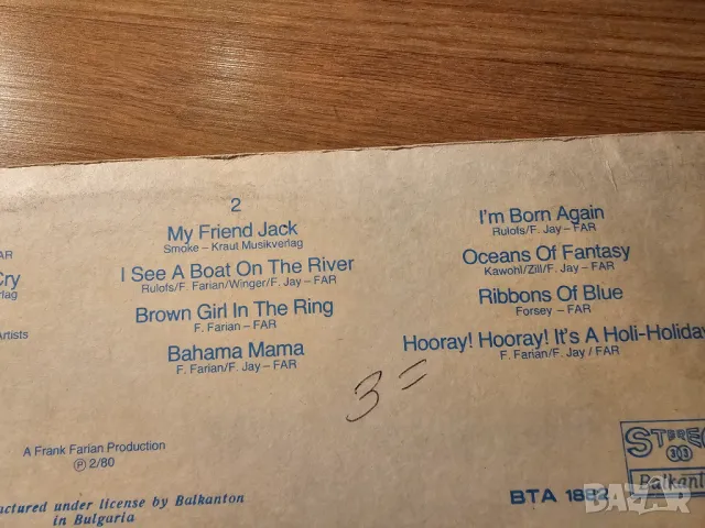 Грамофонна плоча - The Magic of  BONEY M - Golden Hits, Бони Ем - издание 80те години !, снимка 4 - Грамофонни плочи - 49146326