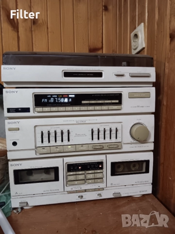 Дек SONY комбайн с грамофон