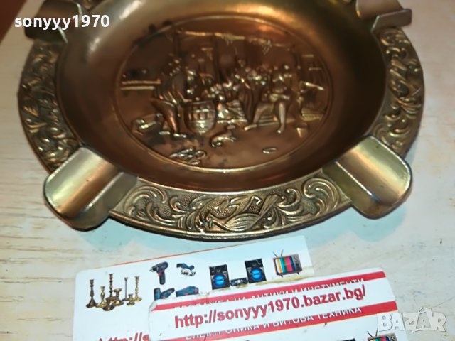 ЖЕСТОК ГОЛЯМ ПЕПЕЛНИК ОТ ШВЕЦИЯ 1311221124, снимка 3 - Антикварни и старинни предмети - 38654595