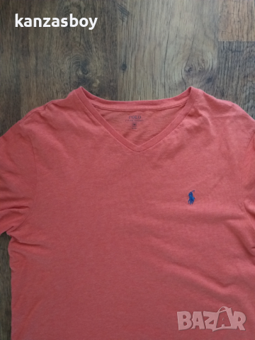 polo by ralph lauren - страхотна мъжка тениска КАТО НОВА, снимка 3 - Тениски - 36460911