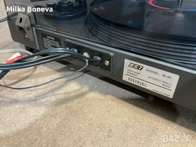 BST ID-D1, снимка 10 - Грамофони - 52471280