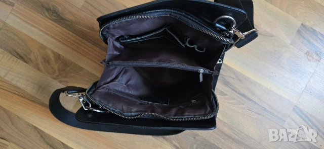 Мъжка кожена чанта ENZO NORI, снимка 2 - Чанти - 53971717